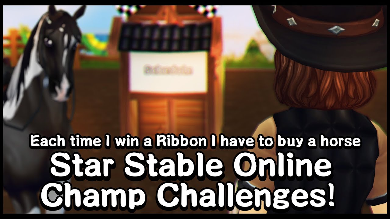 [Star Stable Online] Championship challenges | First person mode | Using an LVL 1 horse in a champ |