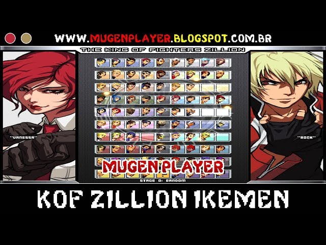 KOF ZILLION ONLINE EDITION MUGEN [IKEMEN] - YouTube