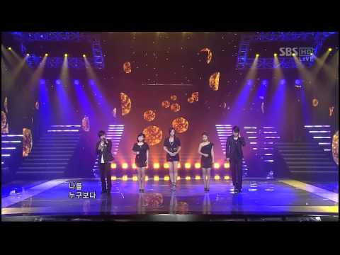 CSNumbers 가슴으로운다 인기가요110828