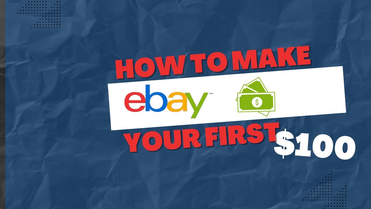 How to make your first eBay sales ad new account YouTube