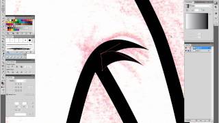 Dirty way of inking in Adobe Illustrator
