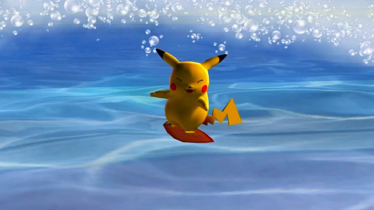 Pikachu Can Use Surf and The Animation is Amazing