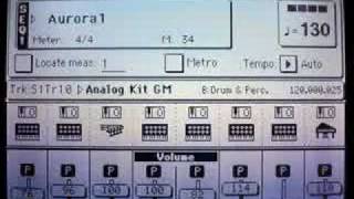 My Custom MIDI on Pa500 SEQ