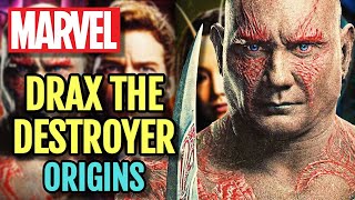 Drax the Destroyer Origin - The Unexplored Tragic And Terrifying Story Of The Most Fun Member GOTG!