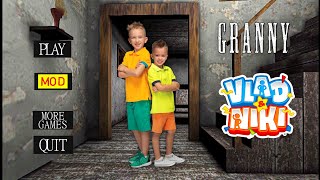 Playing As Vlad and Niki Granny Car Mod | Granny Funny Animation | Granny New Mod | Vlad  Niki Game screenshot 1