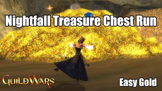 Guild Wars EASY Money - Nightfall Treasure Chest Runs Part 1 - 20-32k Fast 2020