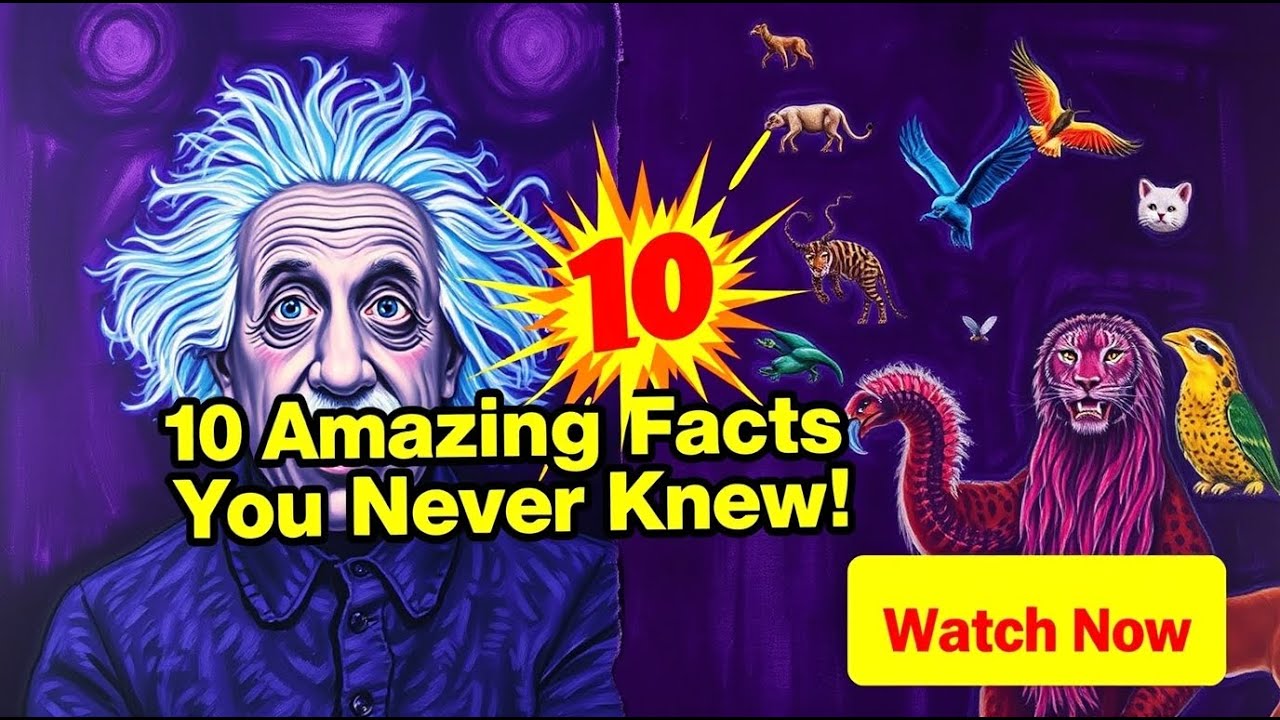 10 Amazing Facts That Will Blow Your Mind 🌍🤯 - YouTube