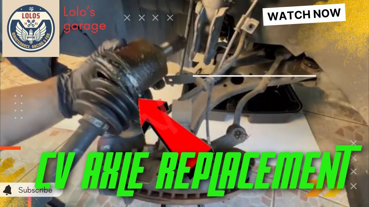 How to replace CV Axle Kia Rio 2012-2017 Quick and Easy