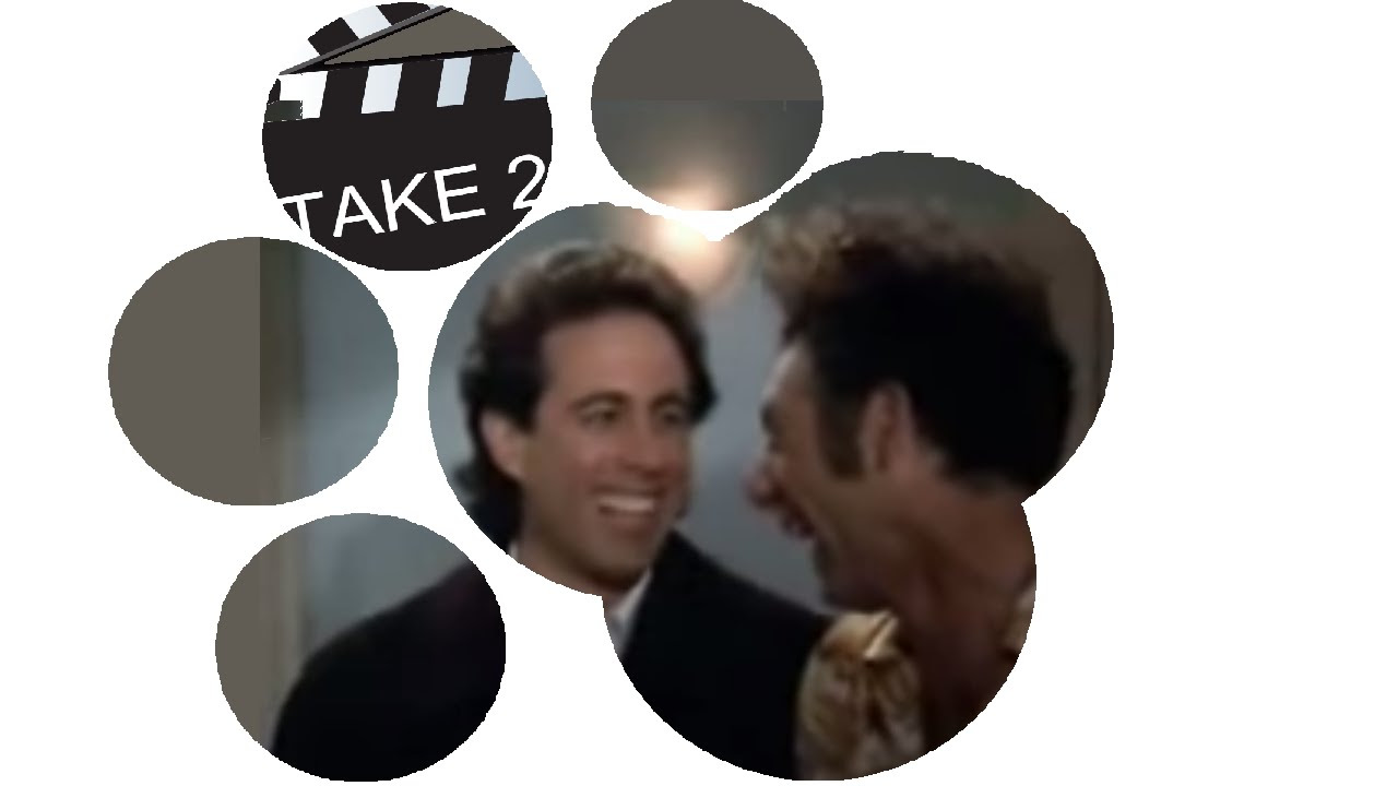 Seinfeld Bloopers - Jerry, Kramer and a poker game