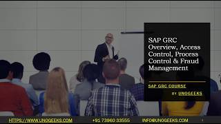 SAP GRC Training | SAP GRC Overview, Access Control, Process Control & Fraud Management