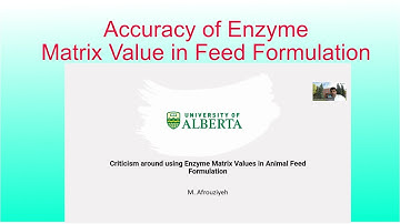 Accurate programming method to use enzyme matrix value in feed formulation