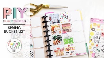 PIY! // Spring Bucket List!