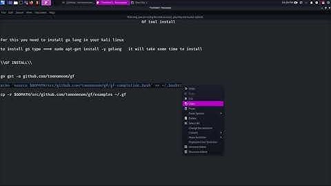 Gf tool install (Bug-bounty)