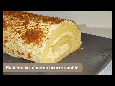 Vidéo: Rouleau à La Crème Au Beurre Caillé