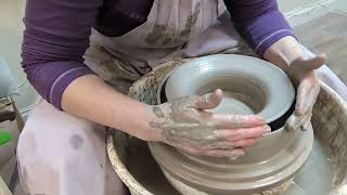 Watch Me Make a Doughnut (Torus) - Part 1 - Throwing on the Potters Wheel