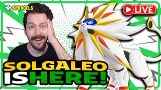 Solgaleo is HERE!! | spragels stream