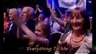 Shane Filan - Everything To Me with Lyrics (first live performance at Rose of Tralee)