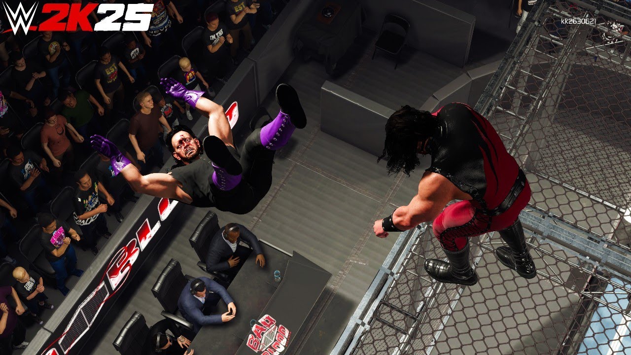 WWE 2k25 - Undertaker '90 vs. Kane '98: Hell In A Cell Match at Bad Blood