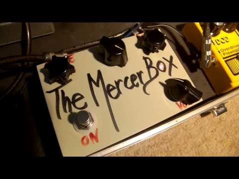 Jacques pedals, The mercer Box (mod) demo, Msm Workshop