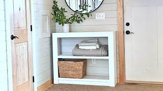 Build a Mountain Modern Bookshelf with Free Plans