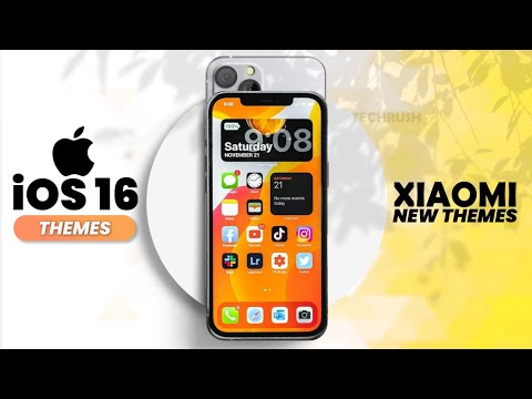 iOS 16 Control Center on XIAOMI? Best iOS 16 theme for MIUI 13 and MIUI 12.5 🔥🔥🔥