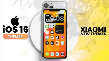 iOS 16 Bedieningspaneel op XIAOMI? Beste iOS 16-thema voor MIUI 13 en MIUI 12.5 🔥🔥🔥