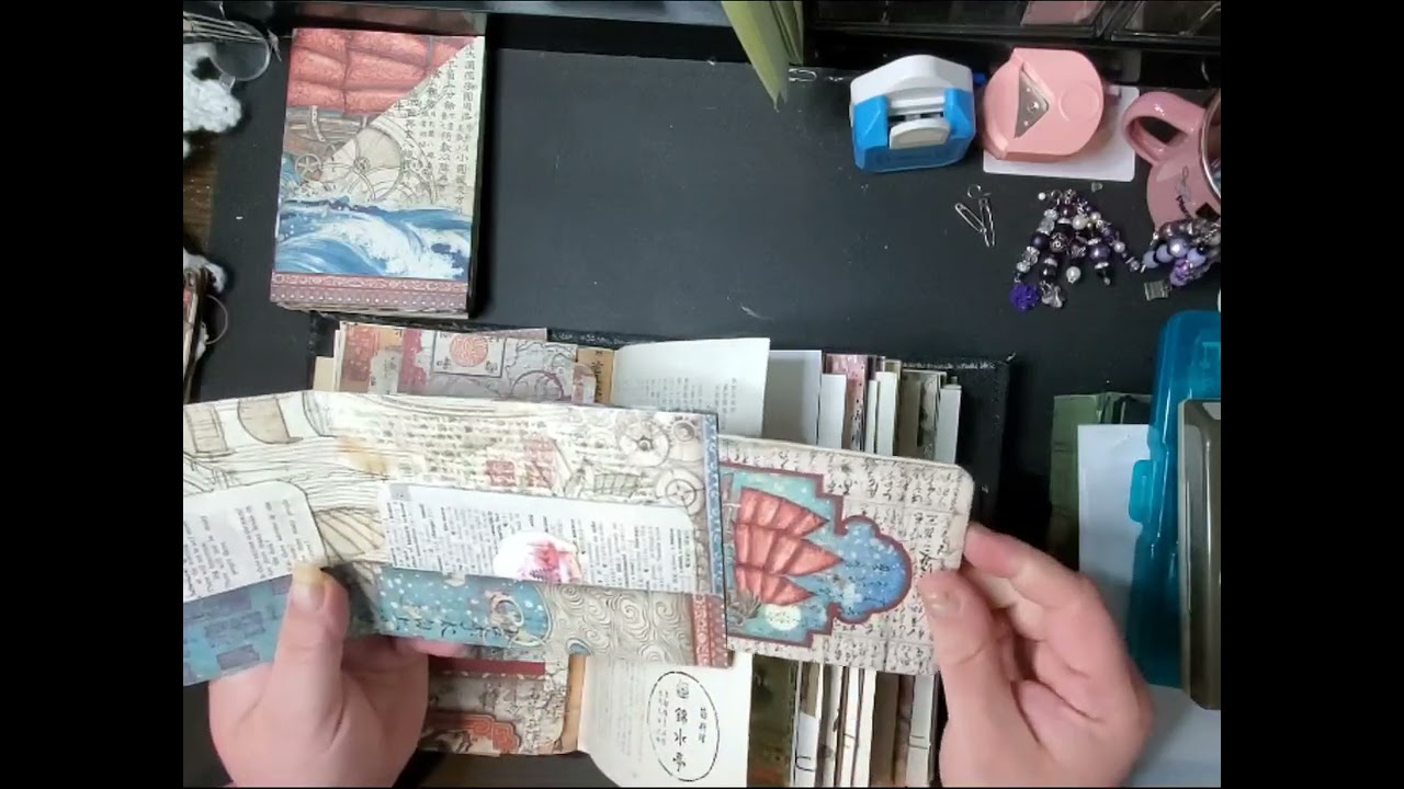 Asian journal I made for a private swap! 