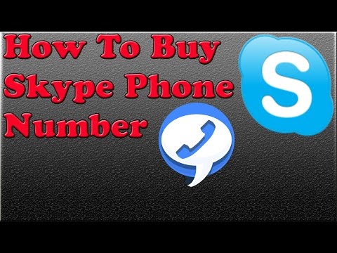 Como comprar Skype Número de telefone