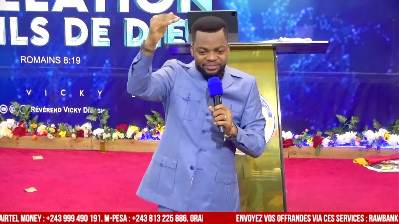 POURQUOI LA DOMINATION REPOSERA SUR SON ÉPAULE? |ESAÏE 9:5-6 |Rév Vicky DISASHI| MANDAT 2024 Jour 1