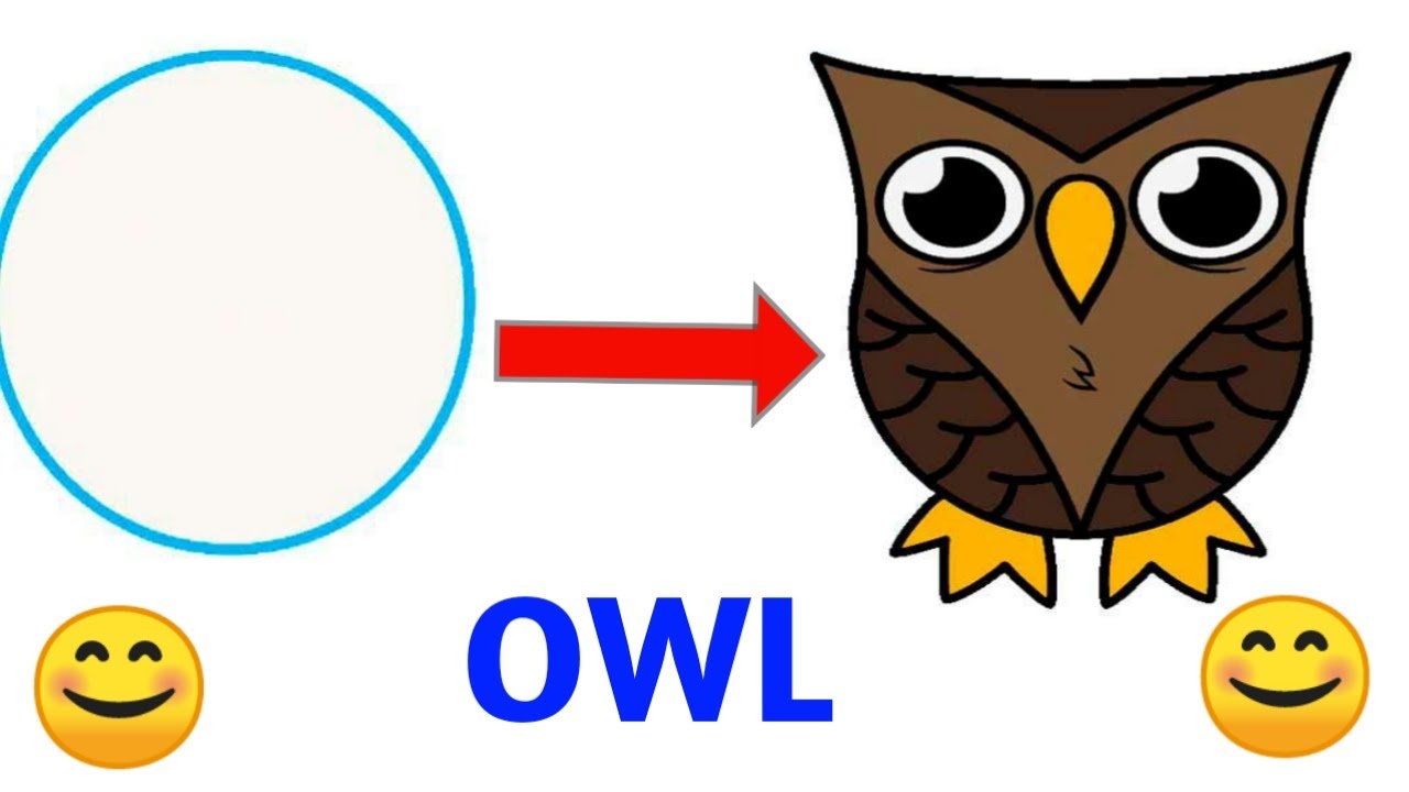 wallpapers How To Draw An Owl Easy Youtube youtube