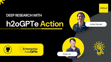Deep Research using h2oGPTe Action