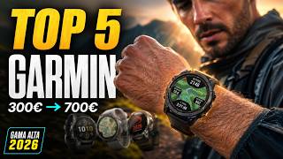 Los 5 Mejores Smartwatches Garmin de Gama Alta en 2026 (de 300€ a 700€)