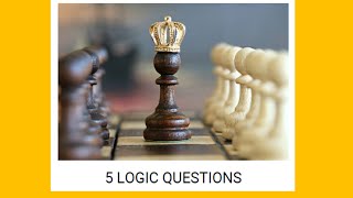 Logic Questions - Verbal Reasoning 11+ Questions