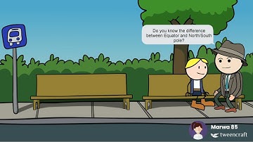 equator and the South/North pole ..connect plus unit 4 lesson 5 for grade 3.. [funny video]