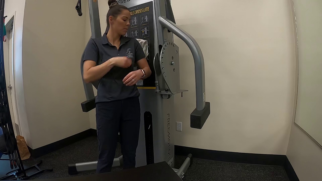 Posterior Rtc Standing posterior RTC release with ball - YouTube