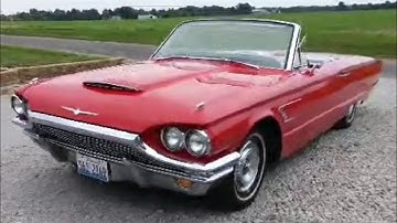 1965 Ford Thunderbird Convertible Power Windows And Top Operation