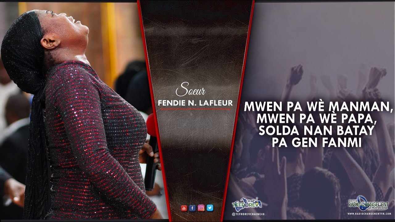Mwen pa wè manman, mwen pa wè Papa , solda nan batay pa gen fanmi.. | Sr Fendie N. LAFLEUR