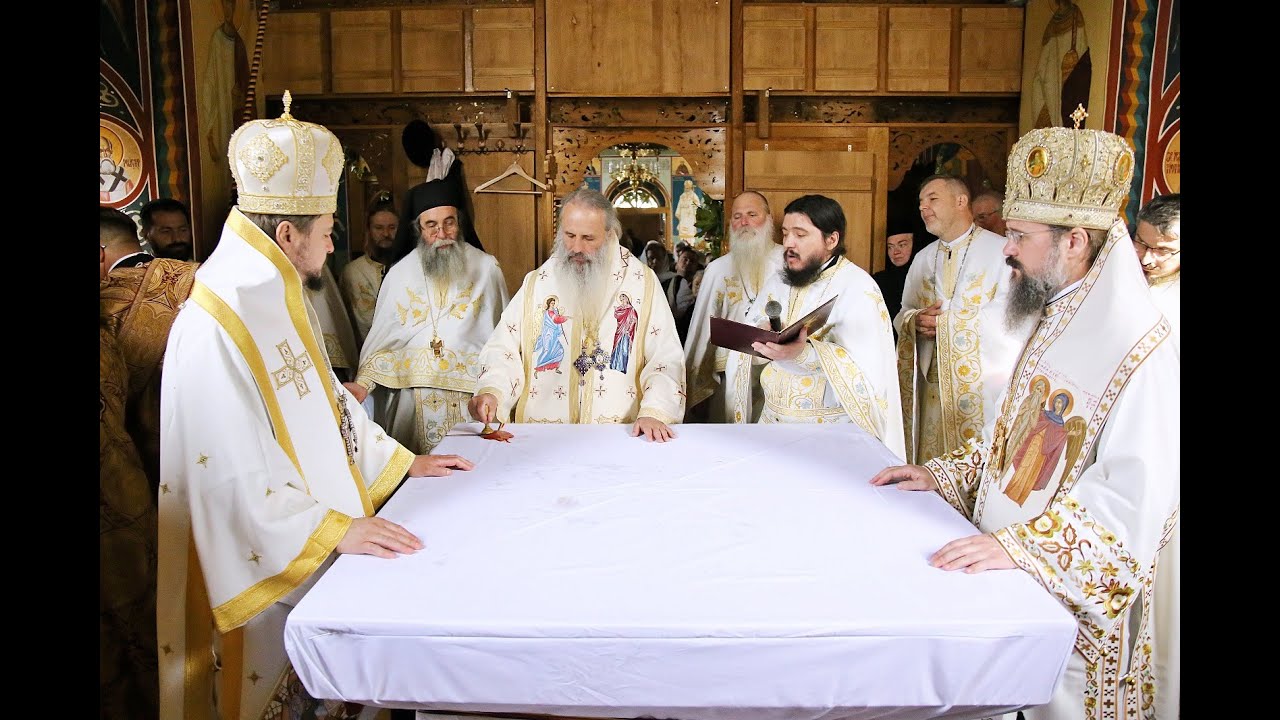 Sfântul lăcaș al Mănăstirii Bisericani, înveșmântat în har