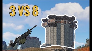 Rust l 3 VS 8 Raid Defense (Movie Trailer)