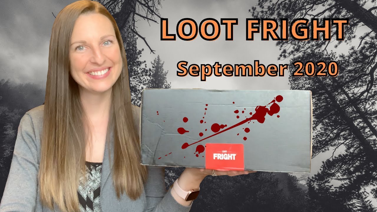 Unboxing the Loot Fright Horror Subscription Box | September 2020