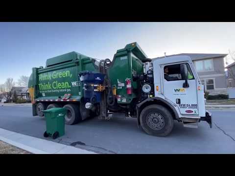 Waste Management trash collection of Sandy Utah