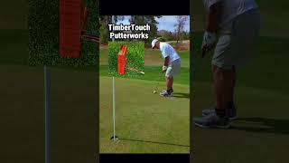 Testing new putter designs.  TimberTouch Putterworks #putter #timbertouch #golf #gift
