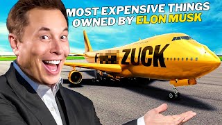 Top 10 Most Expensive Things Owned By Elon Musk