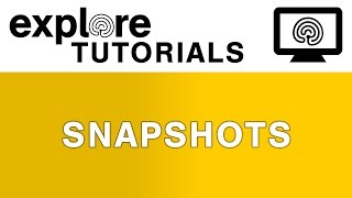 How To Use The Explore Snapshot Feature - Video Tutorial