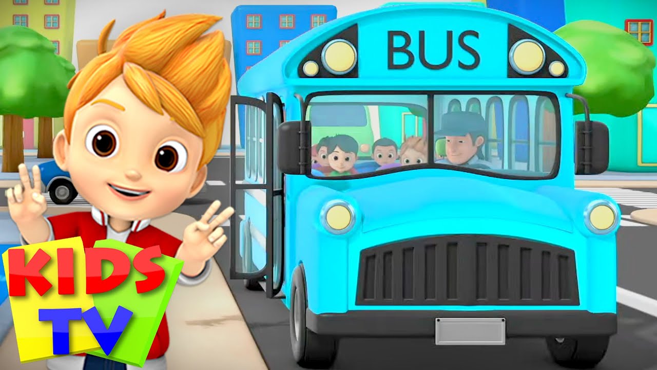 Wheels on the Bus - I Spy Game Song | Nursery Rhymes & Baby Songs | Kids Tv