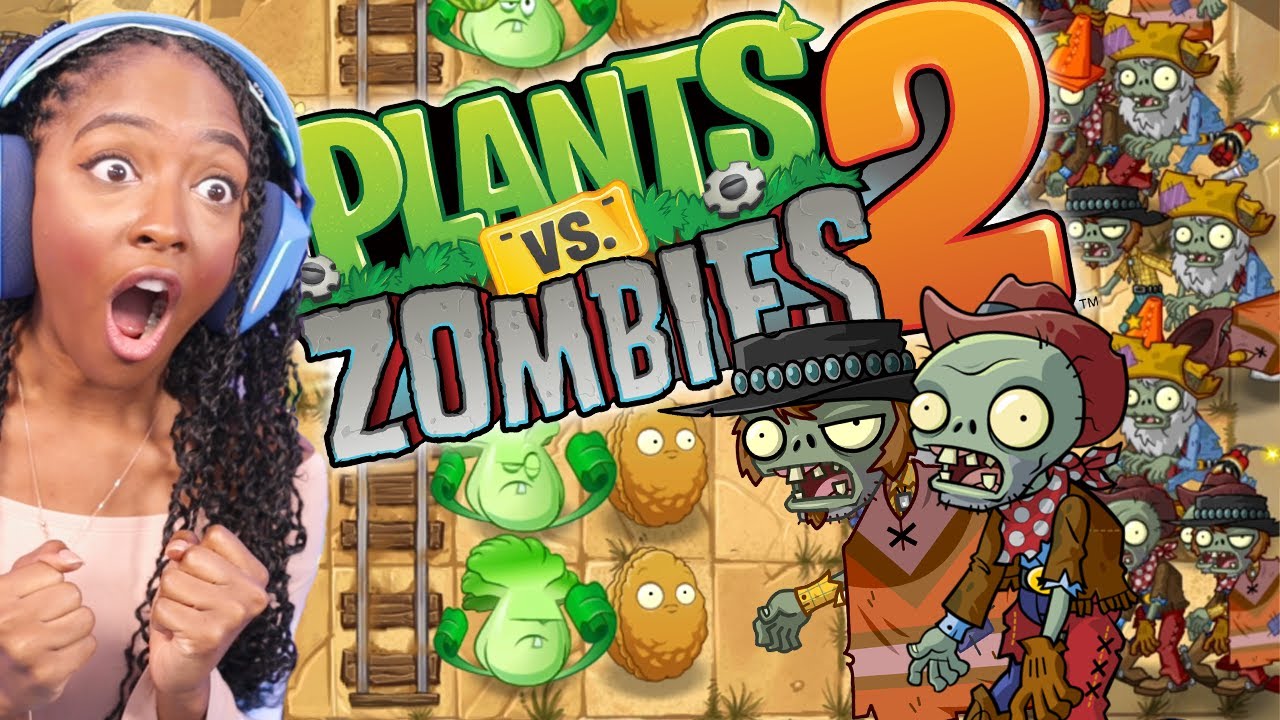 These Zombies are Stressing me out... BUT I'M GETTING BETTER!! | Plants Vs Zombies 2 [12]