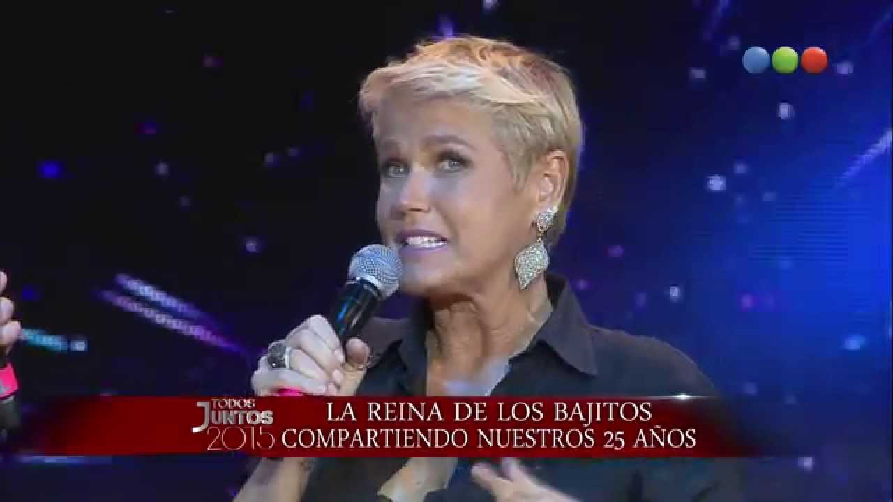 Xuxa en la gala de los 25 años - Todos Juntos 2015