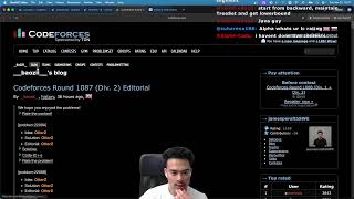 Famous Codeforces Study Stream #9 | Rating 1163 Net Worth