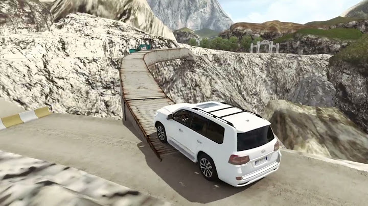 ETS 2 | Đi Giao Xe Land Cruiser Cho Khách Gặp Đường Nguy Hiểm