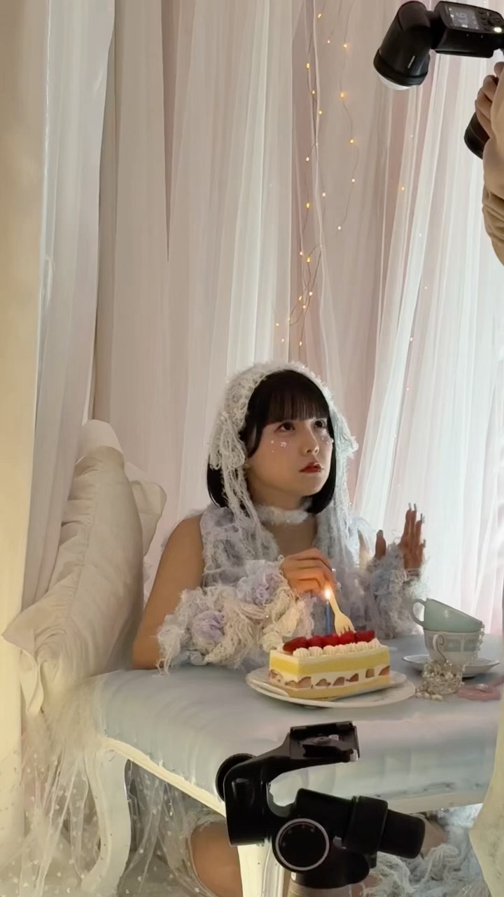 🩵🎂生誕ビジュアル撮影オフショット🎂🩵【福山梨乃生誕祭2025】すき